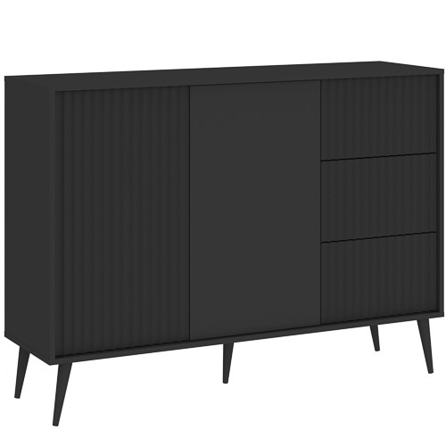 BARCELONA Komód Antracit Színben. 135 cm.