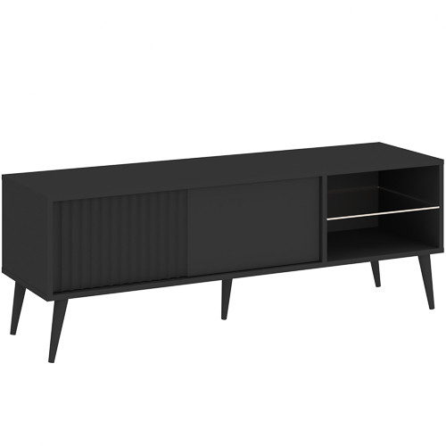 BARCELONA Tv Állvány Antracit Színben. 135 cm.