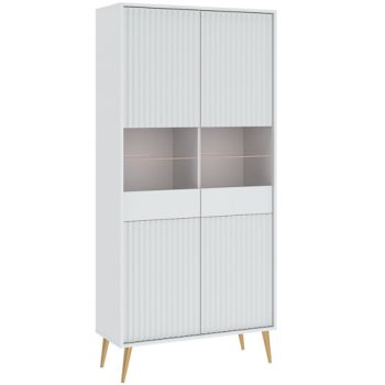 Display cabinet BARCELONA 91 cm white