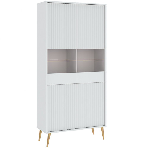 Display cabinet BARCELONA 91 cm white
