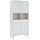 Display cabinet BARCELONA 91 cm white