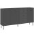 Chest of drawers in black color 135 cm - Viena Cabinet