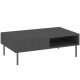 Coffee table VIENA 100 cm black