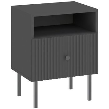 VIENA Bedside Table Black