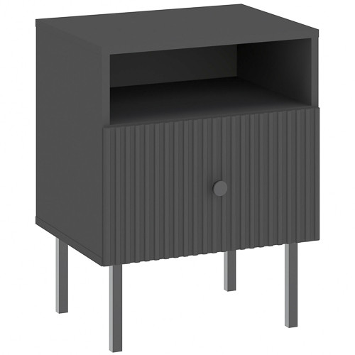 VIENA Bedside Table Black