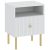 VIENA Bedside Table White