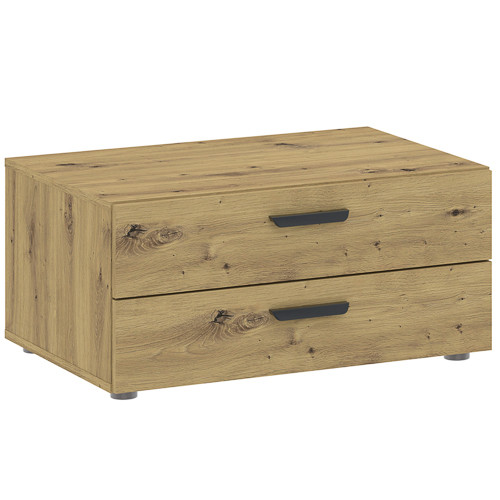 BASIC TWO Komód Tölgy Színben  74 cm 2S