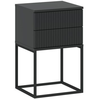 Cantilever dining chair DCL-414 beige fabric