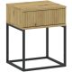 CADRO NR1 Bedside Table Oak 40 cm Push-to-Open
