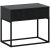 CADRO NR2 Bedside Table Black 60 cm Push-to-Open