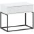 CADRO NR2 Bedside Table White 60 cm Push-to-Open