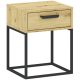 CADRO NR3 Bedside Table Oak 40 cm