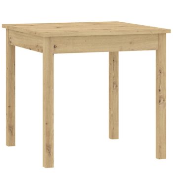 SENDI Étkezőasztal Tölgy Színben 80 cm