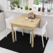 SENDI Étkezőasztal Tölgy Színben 80 cm