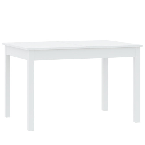 SENDI Étkezőasztal Fehér Színben 120 cm