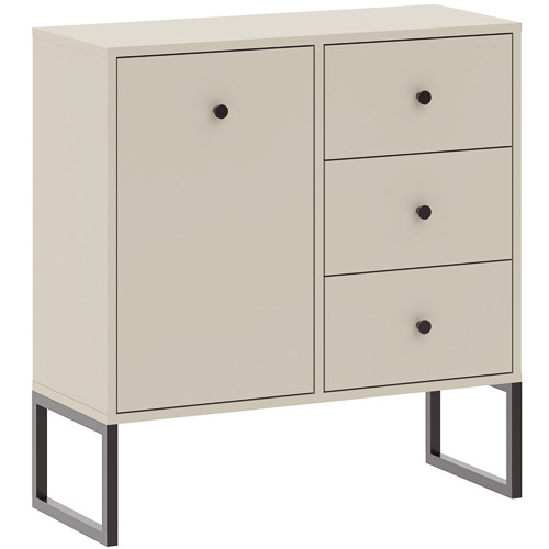 Chest of drawers in cashmere color 77 cm - Linea