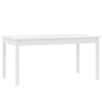 SENDI Étkezőasztal Fehér Színben 160 cm