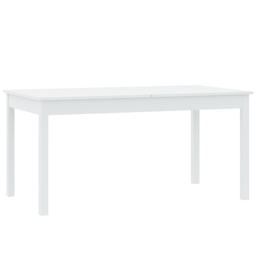 SENDI Étkezőasztal Fehér Színben 160 cm