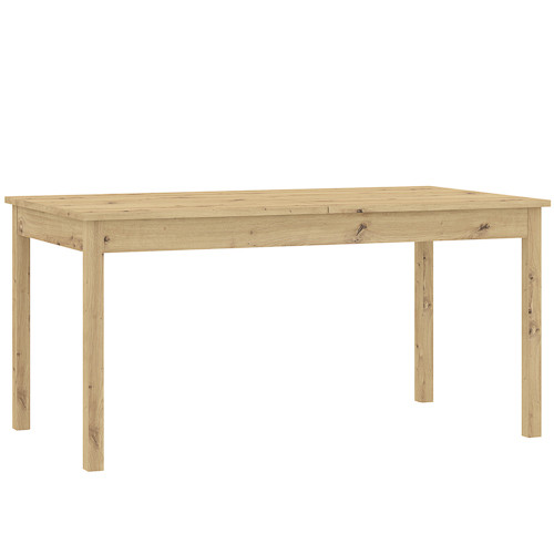 SENDI Étkezőasztal Tölgy Színben 160 cm