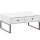 Modern Coffee Table White 77x60x36 cm LINEA