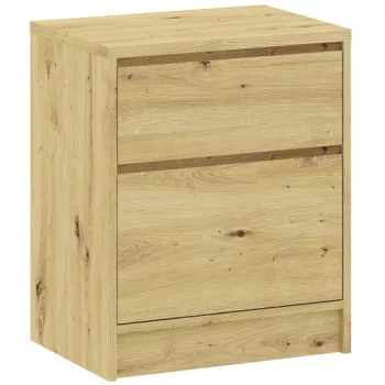 Wardrobe BASIT 147 cm white