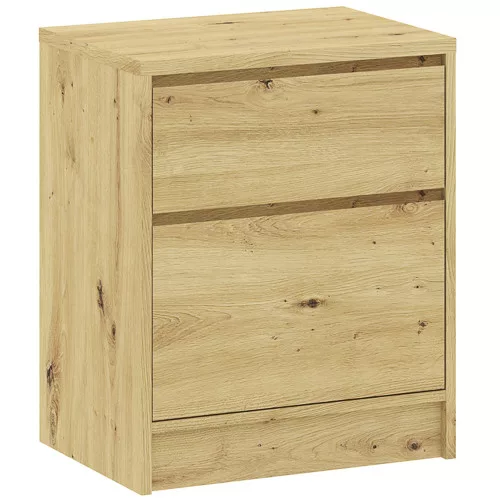 Wardrobe BASIT 147 cm white
