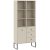 Glass Display Cabinet Cashmere 77x33x180 cm LINEA