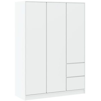 Šatníková skriňa BASIT biela 147 cm