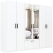 Šatníková skriňa LITA so zrkadlom 6D1S