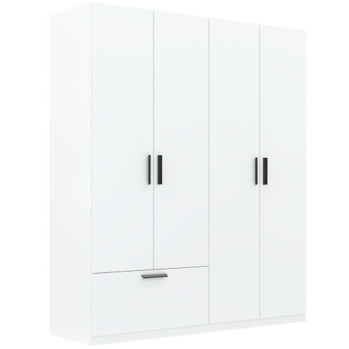 Wardrobe White 180 cm LITA