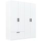 Wardrobe White 180 cm LITA