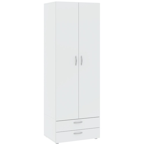 Wardrobe BASIC 74 cm white