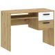 Písací stôl BASIC TWO 100 cm dub/biela