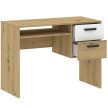 Písací stôl BASIC TWO 100 cm dub/biela