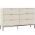 Chest of drawers DECO beige 150 cm 8 drawers