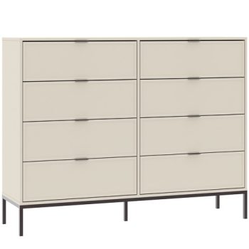 Chest of drawers DECO white 76 cm