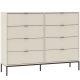 Chest of drawers DECO white 76 cm