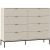 Chest of Drawers 8-Drawer 150 cm Cashmere ONTARIO