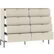 Chest of Drawers 8-Drawer 150 cm Cashmere ONTARIO