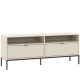 Desk white with sonoma oak drawer 100x59 cm