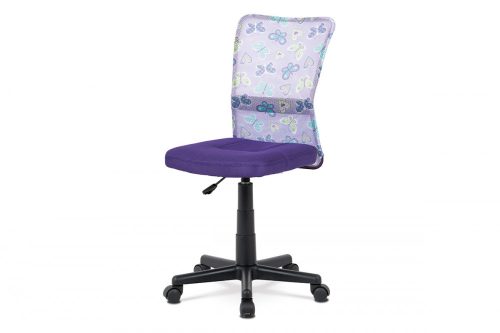 Scaun rotativ pentru copii în culoarea violet. Capacitate de încărcare 60 kg. Ka-2325 