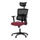 Office Swivel Chair in Bordeaux Colour Hintamechanizmussla. KA-B1025