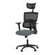 Office Swivel Chair Grey Color Swivel Mechanism. KA-B1025