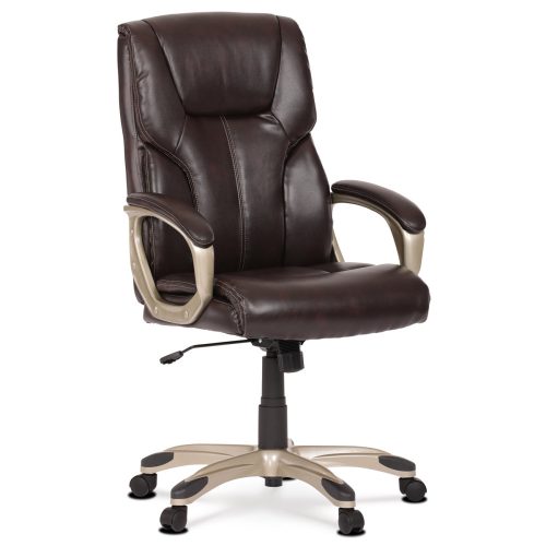 Modern Office Swivel Chair in Brown with Swivel Mechanism KA-N829 