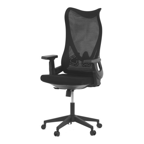 Black Office Swivel Chair with Unique Design. KA-S248