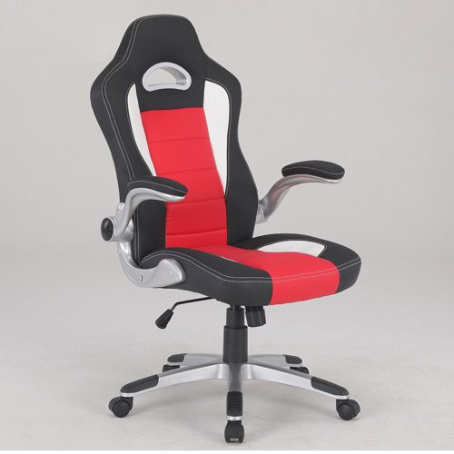 Kancelárske otočné kreslo Gamer Red KA-Y240 