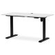 Adjustable Height Desk in White Colour. Electrically adjustable worktop height. LT-W140