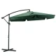 Garden umbrella in green color - Akron