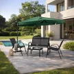 Garden umbrella in green color - Akron