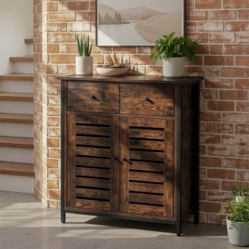 Shoe cabinet AMAYA 70 cm rustic oak